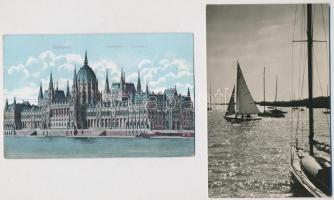 38 db főleg MODERN magyar város képeslap vegyes minőségben / 38 mostly modern Hungarian town-view po...