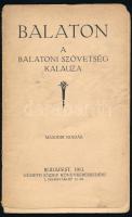 1913 Bp., Balaton - a Balatoni Szövetség kalauza, 32p
