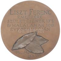 Gáti Gábor (1937- ) 1985. "Liszt Ferenc emlékére születésének 175. és halálának 100. évfordulój...