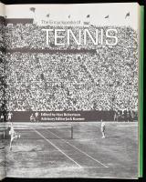 2 db Tenisszel kapcsolatos könyv: The encyclopedia of tennis - 100 years of great players and events...