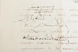 Kézdi-Kovács László (1864-1942) festőművész, műkritikus; fia, Kézdi-Kovács Elemér (1898-1976) festőm...