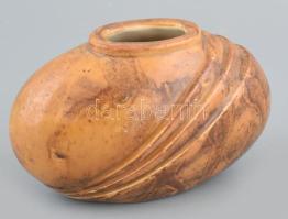 Retró kerámia váza, hibátlan, m: 11 cm