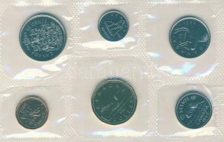 Kanada 1989. 1c-1$ 6klf db, szettben T:PL Tanúsítvánnyal!