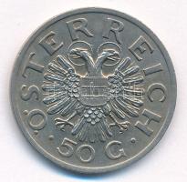 Ausztria 1936. 50gr Cu-Ni T:1- R!
Austria 1936. 50 Groschen Cu-Ni C:AU R!
Krause KM#2854