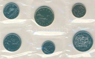 Kanada 1991. 1c-1$ 6klf db, szettben T:PL Tanúsítvánnyal!