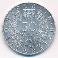 Ausztria 1972. 50Sch Ag "100 éves a Mezőgazdasági Főiskola" T:1- kis ph. 
Austria 1972. 5...