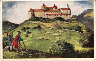 1940 Krasznahorkaváralja, Krásnohorské Podhradie; Krasznahorka vára / Hrad Krásna Horska / castle, H...