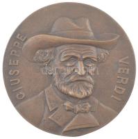 Olaszország 1905. "Giuseppe Verdi / 1905. jan. 25. - halálának 4. évfordulója" kétoldalas bronz emlékérem. Szign.:Michelassi Firenze (85mm) T:1 Italy 1905. "GIUSEPPE VERDI / XXVII GENN. MCMV PEL IIII ANNIVERSARIO" two sided bronze commemorative medallion. Sign:Michelassi Firenze (85mm) C:AU
