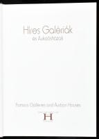 Híres galériák és aukciósházak. / Famous Galleries and Auction Houses. Szerk.: Gerse László. Bp., é....