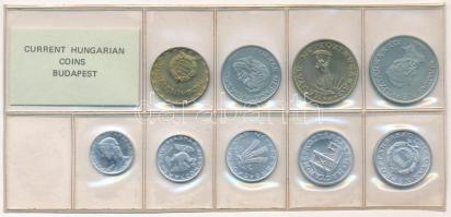 1984. 5f-20Ft (9xklf) érmés forgalmi sor fóliatokban (2f érme hiányzik) T:1 patina
Adamo FO17
