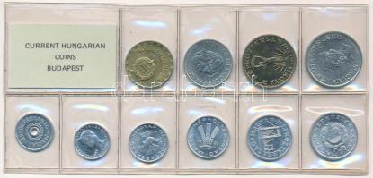 1985. 2f-20Ft (10xklf) érmés forgalmi sor fóliatokban T:1 patina
Adamo FO18
