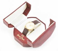 Girard Perregaux Gyromatic 39 köves kézi felhúzós karóra, 20 mikronos aranyozással, férfi karóra ere...