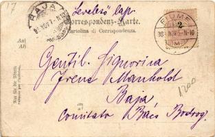 1898 (Vorläufer) SMS Tegetthoff az Osztrák-Magyar Haditengerészet Tegetthoff-osztályú csatahajója / ...