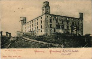 Pozsony, Pressburg, Bratislava; Királyi vár / Das Schloss / castle (EK)