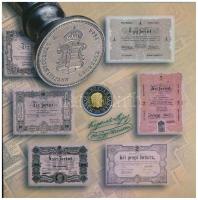 2002. 1Ft-100Ft (7xklf) + 100Ft "Kossuth" forgalmi sor szettben, belső tok ragasztása kiss...