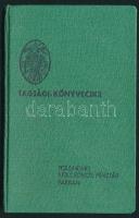 1938 Párkányi (Felvidék) Földműves Kölcsönös Pénztár magyar nyelvű tagsági könyve, korábbi betét átszámítva pengőre, szép állapotban, 44p