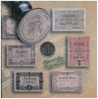 2002. 1Ft-100Ft (7xklf) + 100Ft "Kossuth" forgalmi sor szettben, belső tok ragasztása kiss...