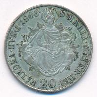 1846B 20kr Ag "V. Ferdinánd" T:2 patina Hungary 1846B 20 Kreuzer Ag "Ferdinand V"...