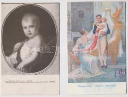 NAPOLEON - 14 db használatlan régi (1 kivételével) képeslap szép állapotban / 14 pre-1945 (1 modern)...