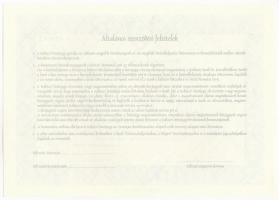 Miskolc ~2000. "Rákóczi Regionális Fejlesztési Bank Rt." "Rákóczi" betétjegye 10...