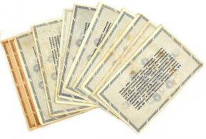 1946. 10.000AP (2x) + 500.000AP (10x) T:III,III- az egyiken nagyobb anyaghiány