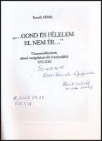 Roszík Mihály: ,,...Gond és félelem el nem ér..." Visszaemlékezések alberti szolgálatom fél évs...