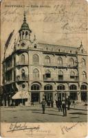 1909 Nagyvárad, Oradea; Emke kávéház. Helyfi László kiadása / café (fa)