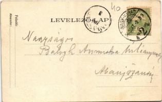 1905 Nagyvárad, Oradea; Széchenyi kioszk / kiosk