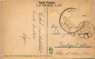 Kolozsvár, Cluj; Piaristák temploma és Ferenc József tudományegyetem. Vasúti levelezőlapárusítás 65....