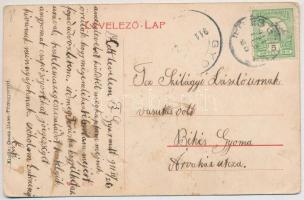 1911 Füzesgyarmat, Téglagyár. W.L. 1356. Orosz János kiadása (EB)