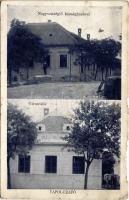 1930 Tapolcafő (Pápa), Községháza, Nagyvendéglő, Olvasókör (b)