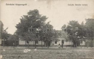 Kispereg shop of Sándor Gulyás