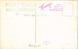 Budapest IX. Szent Margit leány nevelő intézet. Knézits utca 7. Kvassy Fotó Salon, photo