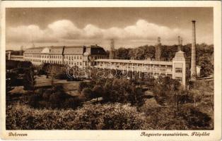 1941 Debrecen, Auguszta szanatórium, főépület