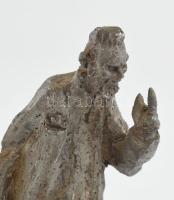 Ernest Patris: Szobrász. Fém, kopott, jelzett, m: 14 cm