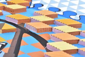 Sugár Gábor (1976- ): Paripa. Akril, foamix, vászon, jelzett, hátoldalán autográf felirattal és a mű...