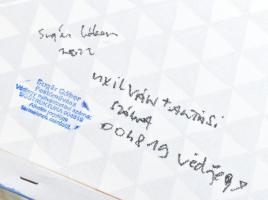 Sugár Gábor (1976- ): Paripa. Akril, foamix, vászon, jelzett, hátoldalán autográf felirattal és a mű...