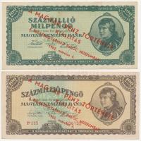 1849. "2 Pengő Forintra Kincstári utalvány" utánnyomata "A magyar pénz története kiál...