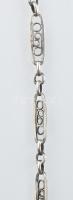 Ezüst (Ag) óralánc, h: 34 cm, jelzett, nettó: 6,1g