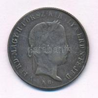 1848KB 20kr Ag V. Ferdinánd T:3 patina Hungary 1848KB 20 Kreuzer Ag Ferdinand V C:F patina Huszár: 2092., Unger III.: 1428.