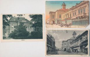 Miskolc - 3 db régi képeslap - 3 pre-1945 postcards