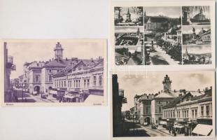 Miskolc - 3 db régi képeslap - 3 pre-1945 postcards