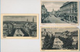 Miskolc - 3 db régi képeslap - 3 pre-1945 postcards