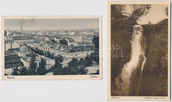 Miskolc - 2 db régi képeslap - 2 pre-1945 postcards