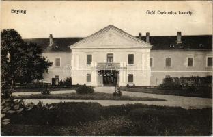 1915 Enying, Gróf Csekonics kastély. Polgár Jenő kiadása (r)