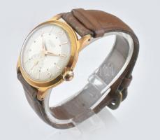 Mildia Sport, kézi felhúzós karóra, fém tokkal, hibátlan számlappal. d: 31 mm bőr szíjjal, működő, j...