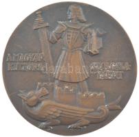 Boldogfai Farkas Sándor (1907-1970) 1938. A magyar kultúra szolgálatáért kétoldalas öntött bronz emlékérem (93mm) T:1-
