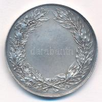 Franciaország ~1920. peremen jelzett Ag lövész emlékérem. Szign.: A. Bertrand (16,56g/34mm) T:1- pat...