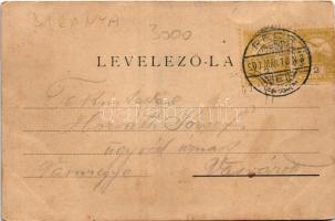 1900 Pécs, Katolikus Kör. Rechnitzer Ottokár (vágott / cut)