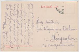 1912 Szolyva, Svalava, Svaljava, Szvaljava, Svaliava; Hitelszövetkezet. Goldenberg és Hecht kiadása ...